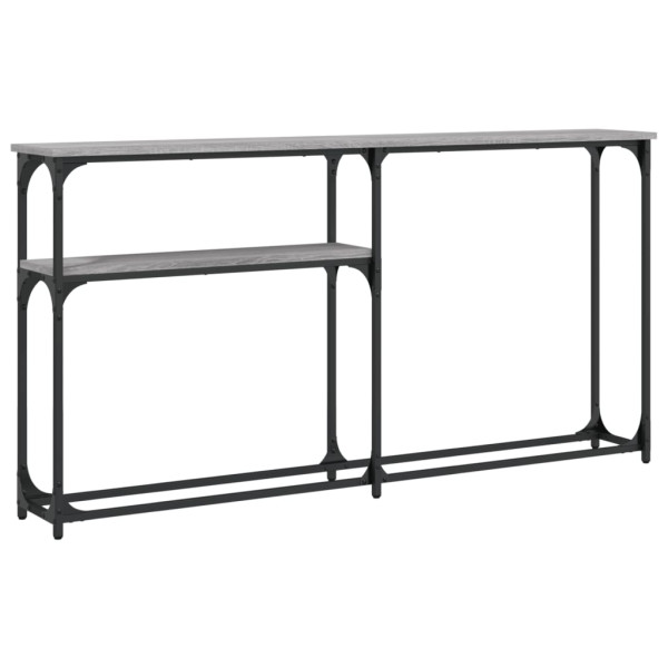 VidaXL Szary 145 x 22.5 x 75 cm Materiał drewnopochodny 376626