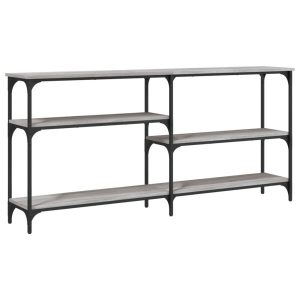 VidaXL Szary 160 x 29 x 75 cm Materiał drewnopochodny 376633