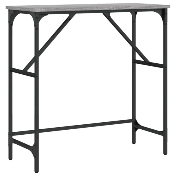 VidaXL Szary 75 x 32 x 75 cm Materiał drewnopochodny 376636