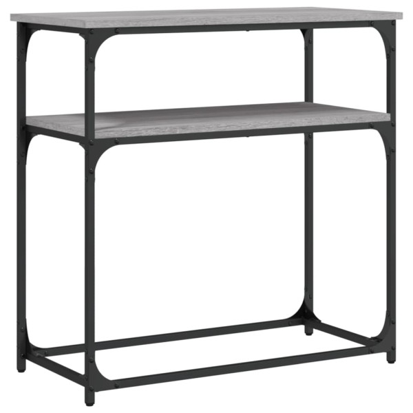 VidaXL Szary 75 x 35.5 x 75 cm Materiał drewnopochodny 376629