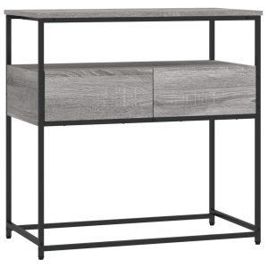 VidaXL Szary 75 x 40 x 75 cm Materiał drewnopochodny 474478