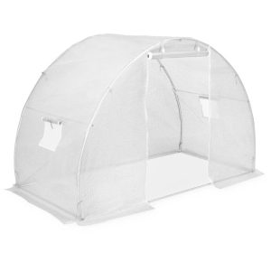 VidaXL Szklarnia ogrodowa Biały 300 x 150 x 200 cm Z 287445