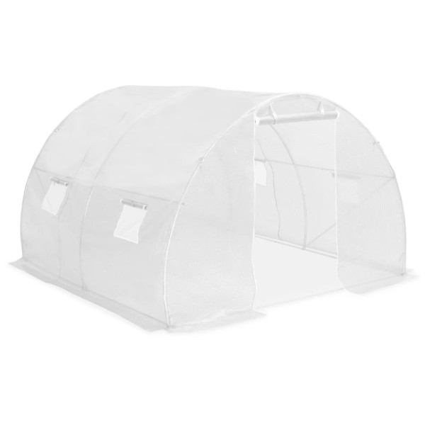 VidaXL Szklarnia ogrodowa Biały 300 x 300 x 200 cm Z 287444