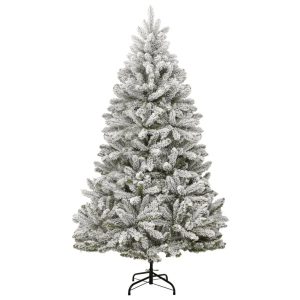 VidaXL sztuczna choinka Biały 180 cm 401827 VidaXL sztuczna choinka Biały 180 cm 401827