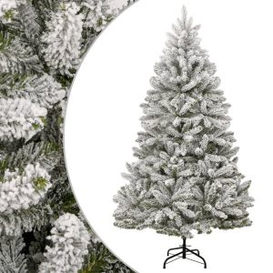 VidaXL sztuczna choinka Biały 210 cm 401860 VidaXL sztuczna choinka Biały 210 cm 401860