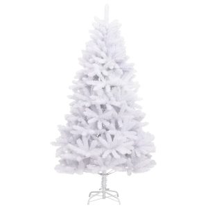 VidaXL sztuczna choinka Biały 210 cm 401683 VidaXL sztuczna choinka Biały 210 cm 401683