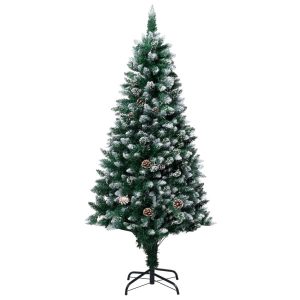 VidaXL Sztuczna choinka Zielony 150 x 93 cm 375254 VidaXL Sztuczna choinka Zielony 150 x 93 cm 375254