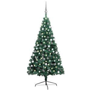 VidaXL Sztuczna choinka Zielony 180 x 110 cm 375119 VidaXL Sztuczna choinka Zielony 180 x 110 cm 375119
