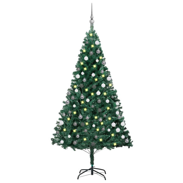 VidaXL Sztuczna choinka Zielony 180 x 95 cm 375118