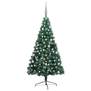 VidaXL Sztuczna choinka Zielony 210 x 120 cm 375165