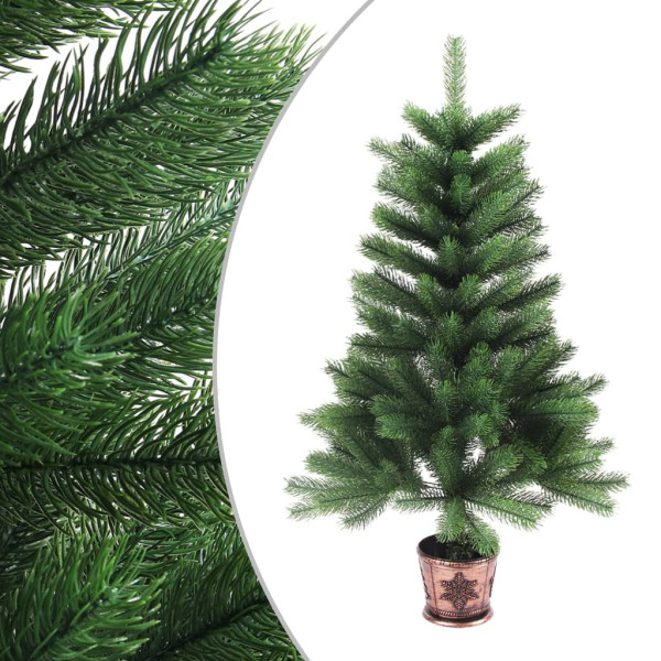 VidaXL Sztuczna choinka Zielony 90 x 51 cm 399400