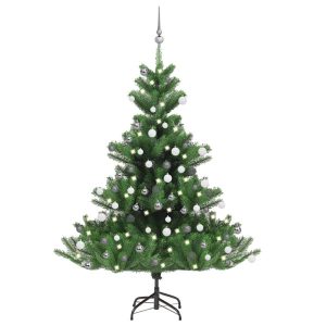 VidaXL Sztuczne choinki Zielony 150 x 120 cm 379138 VidaXL Sztuczne choinki Zielony 150 x 120 cm 379138