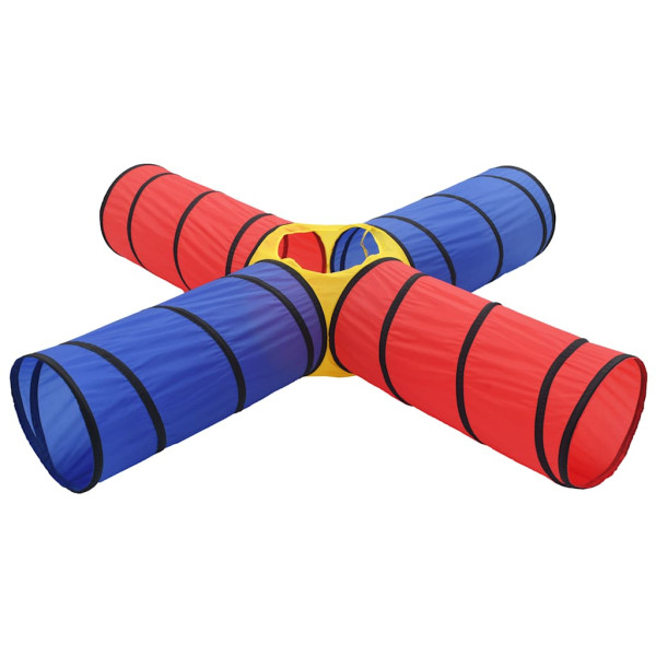 VidaXL Tunel do zabawy Wielokolorowe Poliester 503685