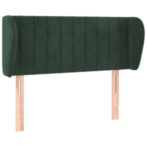 VidaXL wezgłowie Zielony 83 x 23 x 78/88 cm Aksamit 616840 VidaXL wezgłowie Zielony 83 x 23 x 78/88 cm Aksamit 616840