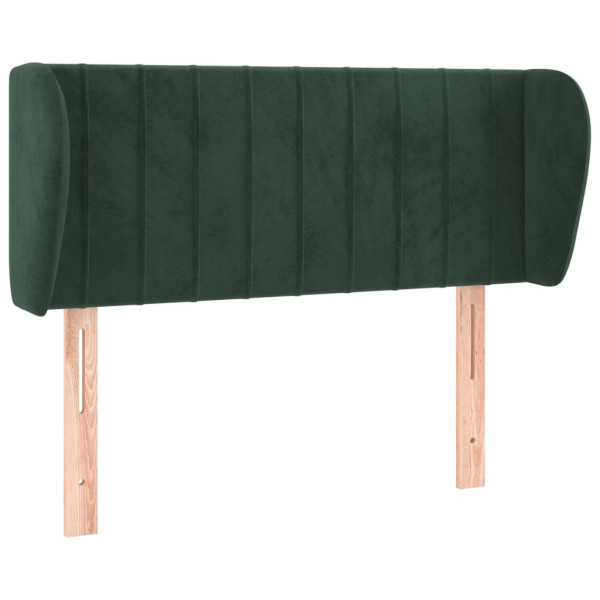 VidaXL wezgłowie Zielony 83 x 23 x 78/88 cm Aksamit 616840