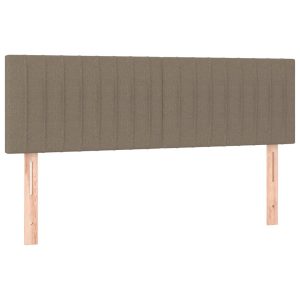 VidaXL Zagłówek do łóżka z LED taupe 380949 VidaXL Zagłówek do łóżka z LED taupe 380949