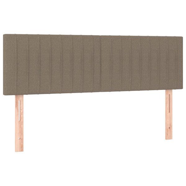 VidaXL Zagłówki do łóżka 2 szt. Taupe 380913