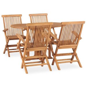 VidaXL Zestaw mebli ogrodowych Brąz 120 x 70 x 75 cm Drewno 492366 VidaXL Zestaw mebli ogrodowych Brąz 120 x 70 x 75 cm Drewno 492366