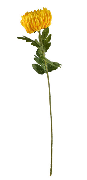 VIRIDIS Kwiat sztuczny Chryzantema gałązka 73cm 742962