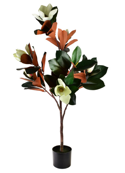 VIRIDIS Sztuczny kwiat magnolia 15x14x120cm 802390