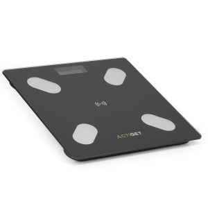 Waga elektroniczna łazienkowa Actiget 180 kg domowa ze szkła hartowanego 944354 Waga elektroniczna łazienkowa Actiget 180 kg domowa ze szkła hartowanego 944354