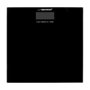 Waga łazienkowa elektroniczna Esperanza Aerobic EBS002K czarna 180 kg 1046367 Waga łazienkowa elektroniczna Esperanza Aerobic EBS002K czarna 180 kg 1046367