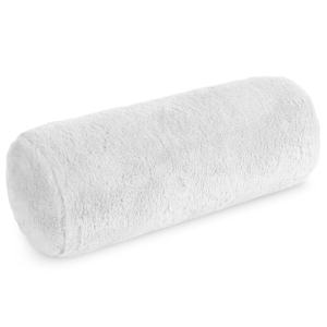 Wałek futrzany NINA biały 15×45 cm poduszka dekoracyjna ozdobna 951417