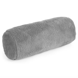 Wałek futrzany NINA srebrny 15×45 cm poduszka dekoracyjna 951430