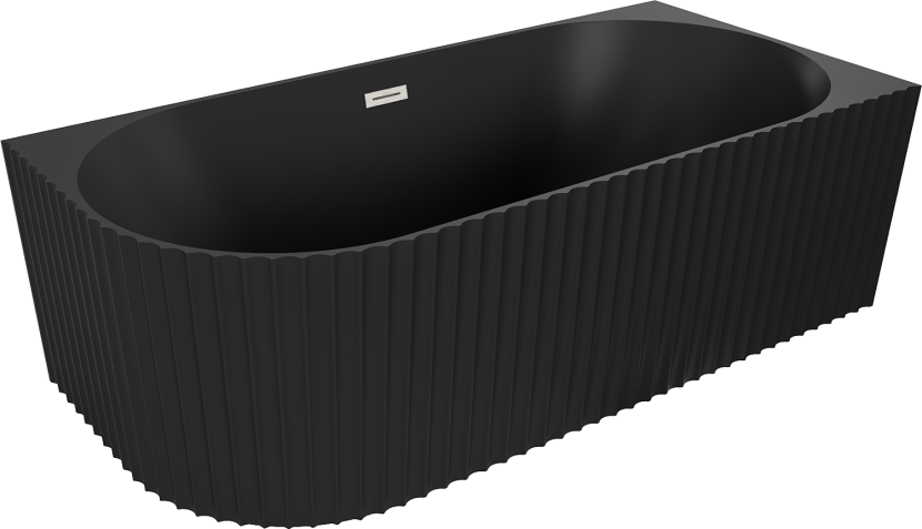 Wanna narożna Mexen Gia czarna 170x80 1 szt. 617869