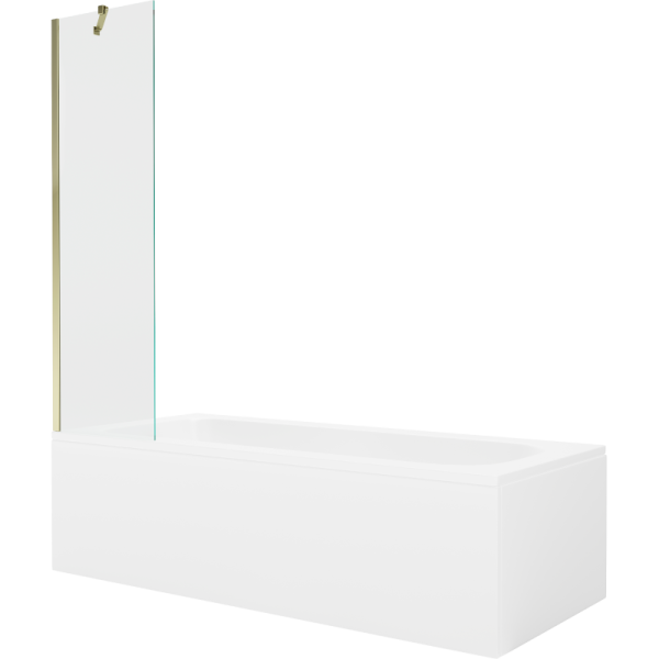 Wanna prostokątna Mexen Vega 170x70cm z obudową i parawanem 1-skrzydłowym 618186