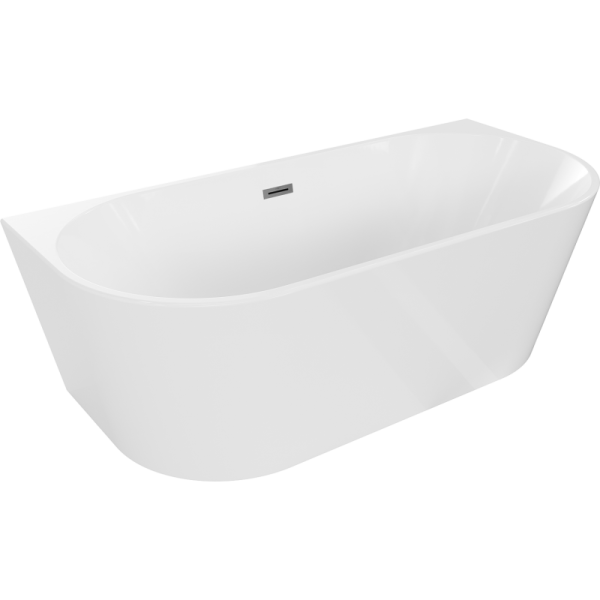 Wanna przyścienna Mexen Oval biała 140x75 cm 1 szt. 617635