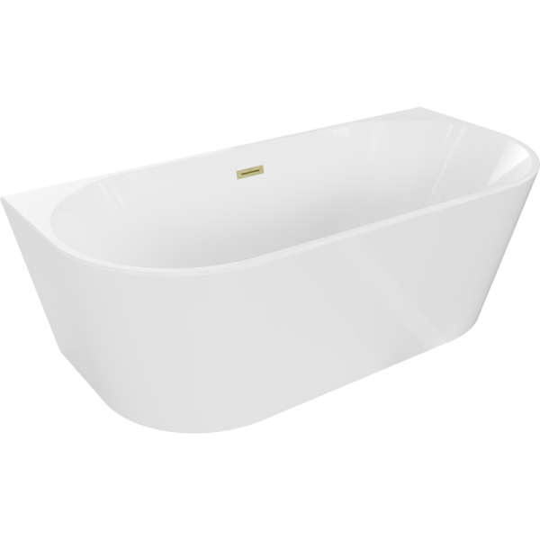 Wanna przyścienna Mexen Oval biała 150 x 75 cm 1 szt. 617686