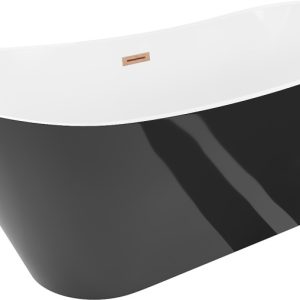 Wanna wolnostojąca Mexen Dora biały czarny 170×75 cm 1 szt. 630238 Wanna wolnostojąca Mexen Dora biały czarny 170×75 cm 1 szt. 630238