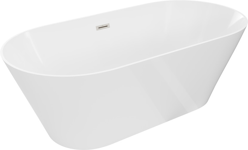 Wanna wolnostojąca Mexen Luna Slim biała 170x75 cm 1 szt. 619504