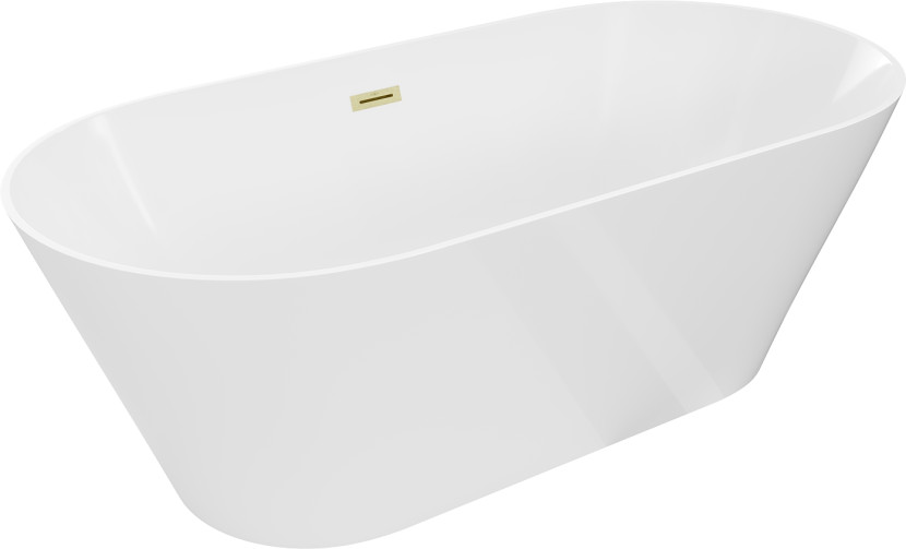 Wanna wolnostojąca Mexen Luna Slim biała 170x75 cm 1 szt. 619514