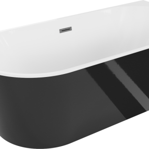 Wanna wolnostojąca Mexen Oval biały czarny 170 x 80 cm 1 szt. 617742 Wanna wolnostojąca Mexen Oval biały czarny 170 x 80 cm 1 szt. 617742
