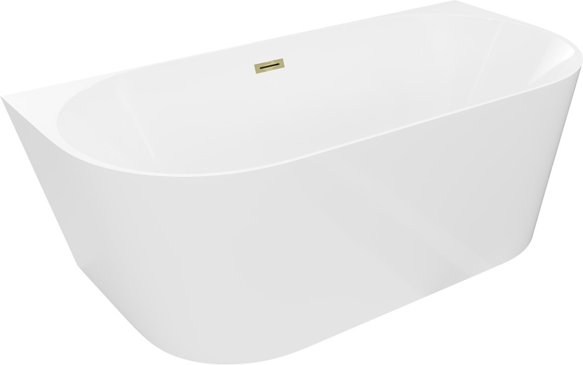 Wanna wolnostojąca Mexen Oval Slim biała 170x80 cm 1 szt. 619520