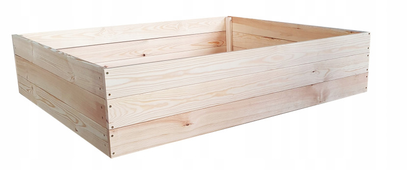 Warzywniak Skrzynia na warzywa SunWood Inspekt Rabata 120x100x27 Poradnik 756429