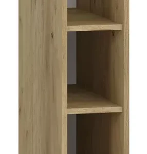 Wąska dolna szafka do kuchni bez frontu dąb craft – Rivon 647365 Wąska dolna szafka do kuchni bez frontu dąb craft – Rivon 647365
