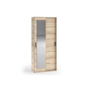 Wąska i szafa LUMI 90 cm Sonoma z lustrem 942308 Wąska i szafa LUMI 90 cm Sonoma z lustrem 942308