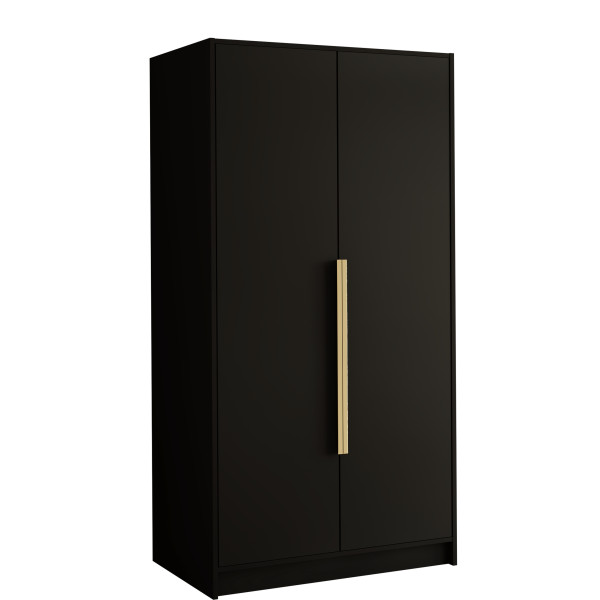 Wąska szafa 100 cm z półkami do pokoju LESTO 812629