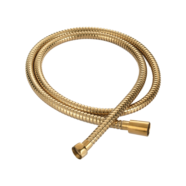 Wąż natryskowy Glamour, 150 cm, złoty 222799