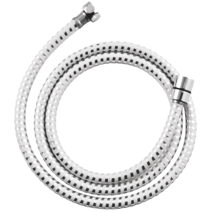 Wąż prysznicowy Invena Biflex 150 cm, biały-chrom 368195 Wąż prysznicowy Invena Biflex 150 cm, biały-chrom 368195