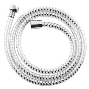Wąż prysznicowy Invena Biflex 150 cm, transparentny chrom 368197