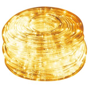 Wąż świetlny 11 m ciepły biały 240 Led z programatorem IP44 336298