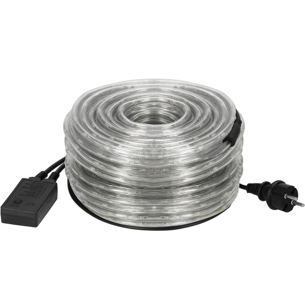 Wąż świetlny 240 Led biały ciepły 10m z programatorem IP44 336205