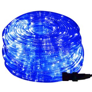 Wąż świetlny 240 Led niebieski 10m z programatorem IP44 336201 Wąż świetlny 240 Led niebieski 10m z programatorem IP44 336201