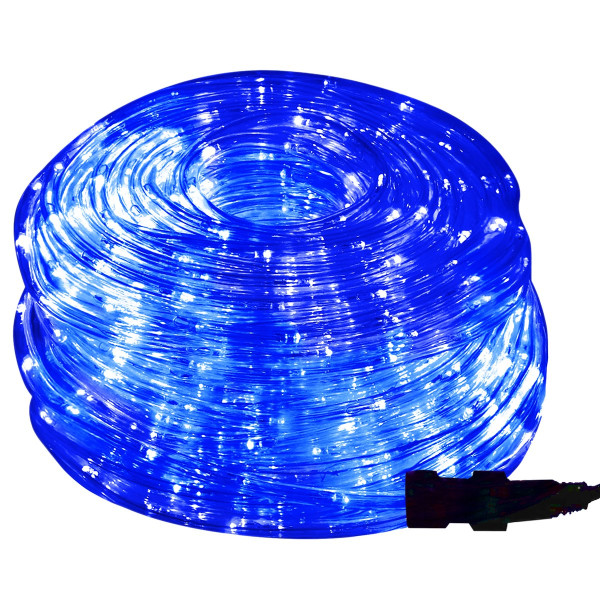 Wąż świetlny 240 Led niebieski 10m z programatorem IP44 336201