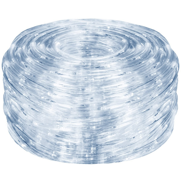 Wąż świetlny 720 Led biały zimny 30m z programatorem IP44 336202