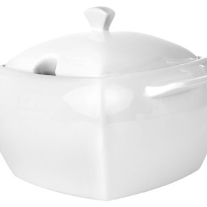 Waza Fala porcelanowa 4,1 l biała 38511 Waza Fala porcelanowa 4,1 l biała 38511